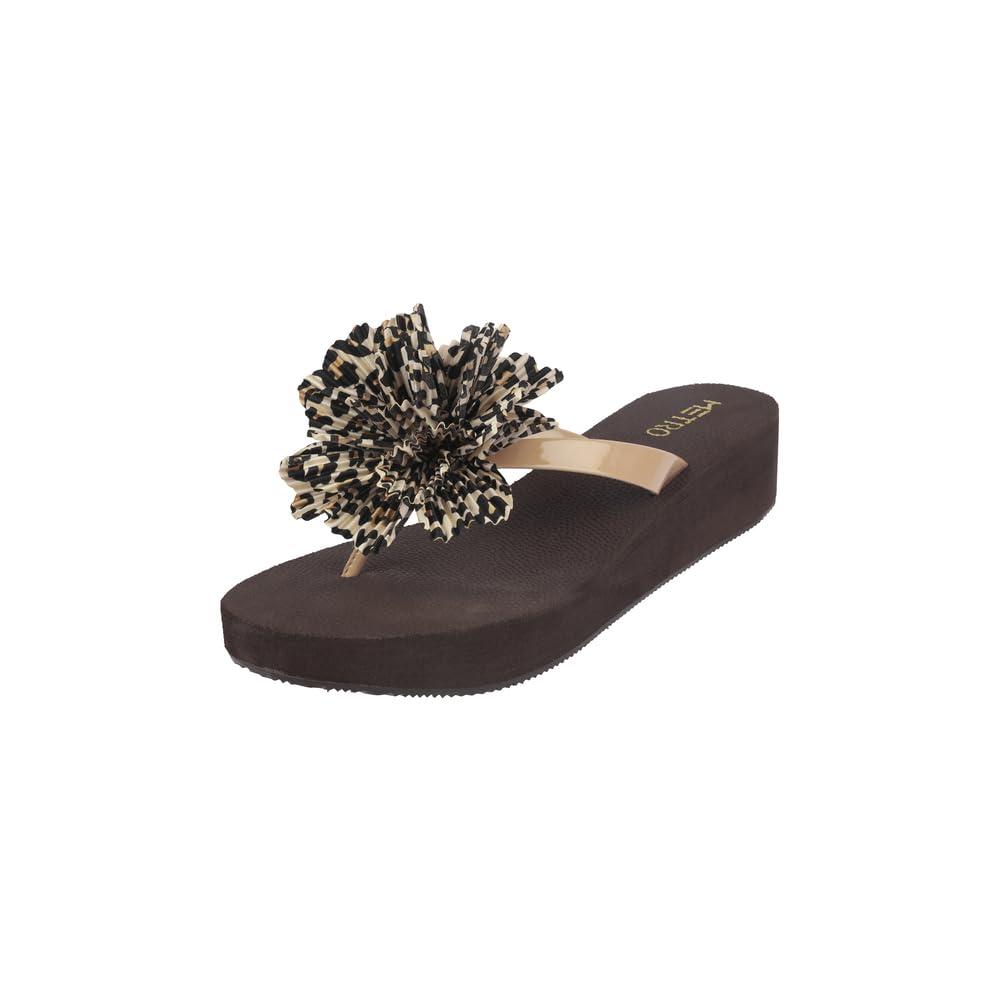 metro Women Wedge Heel Fashion Sandal-picture-30