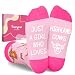 HAPPYPOP Highland Cow Gifts for Girls - Scottish Animal Cute Socks for 10-12 Tween Girls