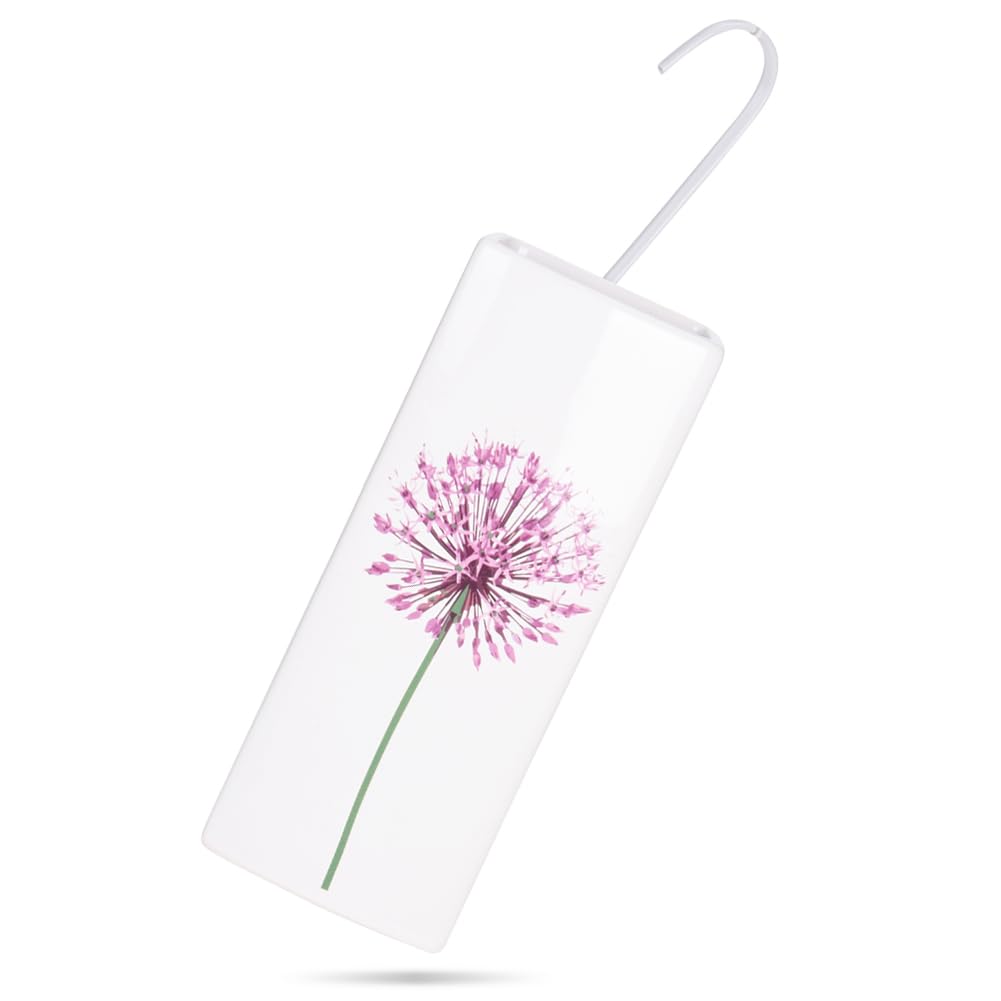 Humidificateur en céramique - Fleurs blanches et roses