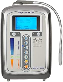 Aqua Ionizer Deluxe 5.0 | Water Ionizer | 7 Water Settings | Home Alkaline Water Filtration System | Produces pH 4.5-10.5 Alkaline Water | Up to -600mV ORP | 4000 Liters Per Filter