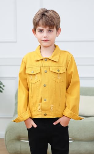 Image of Cromoncent Toddler Denim Jacket for Boys Girls