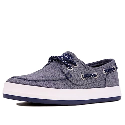 Image of Nautica Kid's Casual Boat Shoe Loafers - School Shoes for Boys (Toddler /Little Kid /Big Kid)