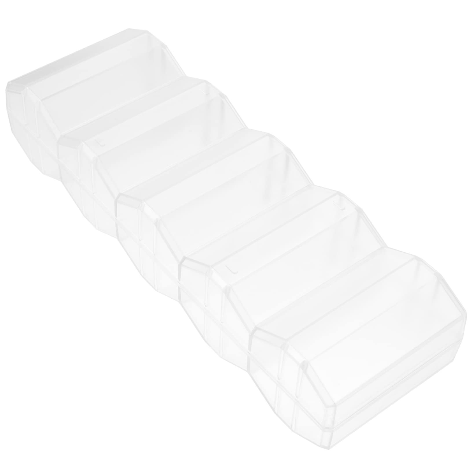 boîte à Tableau de étui de Transport de jetons de Poker Rangement de jetons de Poker Porte-Cartes de Poker Clair Plateau de jetons de Poker Domestique Transparent