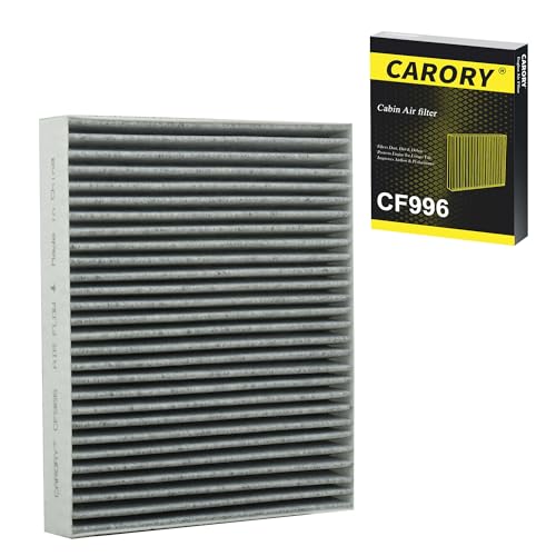 CARORY Cabin Air Filter w/Activated Carbon for Chevy, GMC, Cadillac, Buick Select Models - Silverado, Sierra, Equinox, Acadia, Blazer, Colorado, Malibu, Tahoe, Terrain, Traverse, Trailblazer and More