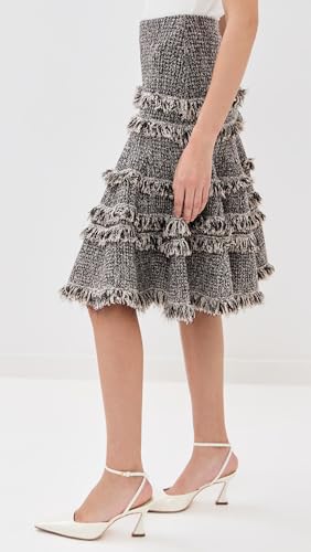Ulla Johnson Women's Andi Knit Tweed High Waist Skirt4