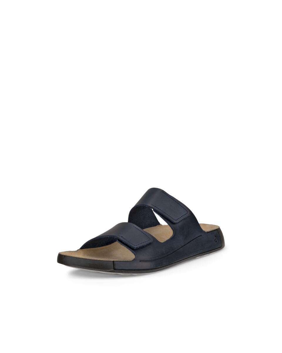 ECCO Men's Cozmo Sandal, Navy, 8 UK
