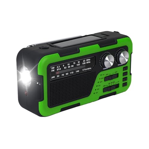 Radio météo de survie étanche avec enceinte sans fil et lampe intégrée