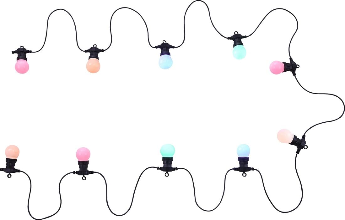 Guirlande lumineuse LED colorez vos soirées d'été sur la terrasse
