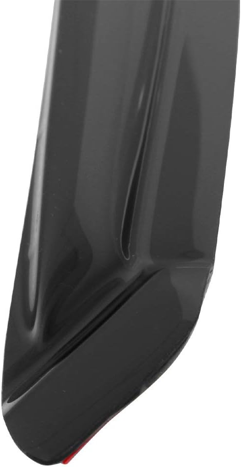 FREEMOTOR802 Tape-on Window Deflectors Fits 2001-2007 Toyota Sequoia, Rain Guards Side Window Visors Wind Deflectors Vent Visors Slim Style Smoke Tinted Acrylic 4 Pieces