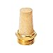 Beduan 3 Pcs Pneumatic Brass Exhaust Muffler Filter, 1/8