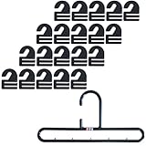 シンコハンガー(Shinkohanger) 20本掛け F-FITネクタイハンガー フック20枚付 ブラック 日本製 省スペース クローゼット 収納 整理 大容量 便利グッズ たっぷり ビジネスマン 社会人 父の日 ギフト 新社会人 すっきり 出し入れ簡単 柄がみやすい コーディネート032886