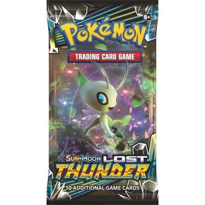 pokemon sun and moon lost thunder booster pack Amazon.com: Pokemon TCG: Sun & Moon main image 0