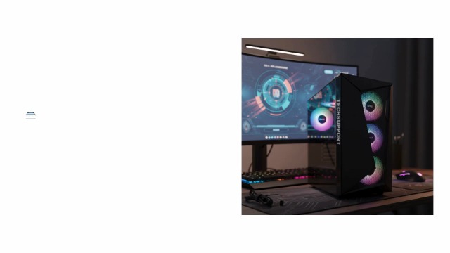 TECHSUPPORT Desktop CPU with Core-i7-7TH 7700 Gen II 16GB Ram DDR4