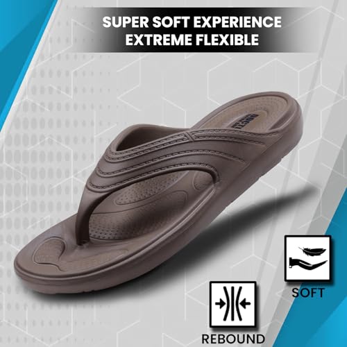 Image of DOCTOR EXTRA SOFT Women's Classic Ultra Soft Flip Flops /Slippers with Cushion FootBed for Adult | Comfortable & Light Weight|Stylish & Anti-Skid| Waterproof & Everyday Slip-on for Ladies & Girls D-515