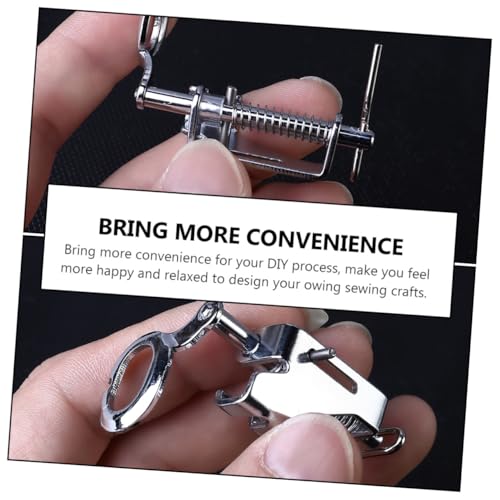Set de 3 pies prensatelas para máquina de coser miniatura 4