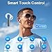 Samsung Wireless Headphones,Bluetooth 5.3 Earbuds for Galaxy A17 A16 5G/A56/A36/S25 FE/S25 Edge Ultra/S24/S23/S22/S21/S20, 60H in Ear Buds Noise Cancelling IPX7 Waterproof LED Earphones for iPhone 17