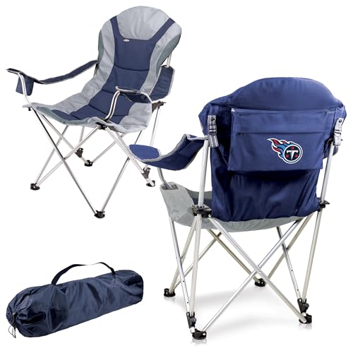 Image of Picnic TIME NFL Unisex-Adult NFL Reclining Camp Chair, Beach Chair for Adults, Sports Chair with Carry Bag
