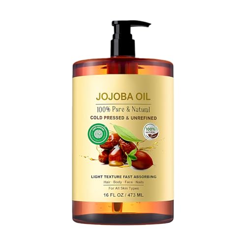 Aceites Portadores, No Grasos, 473ml, Hidratante Prensado En Frío, Líquido Para El Cuidado Del Cabello Corporal, Hidratante Y Calmante, Para Cara, Uñas, Masaje Del Cuero Cabelludo, Difusor, Via