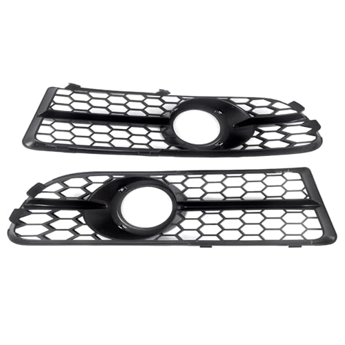 Cache antibrouillard pour A4 B7 2005-2008 grille de pare-chocs avant en nid d'abeille