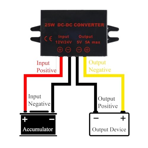 Convertisseur CC contre les surtensions pour protéger votre matériel 5V 25W
