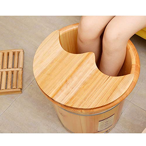 Spa de Pies de Madera con Masaje y Cubierta 40 cm miniatura 6
