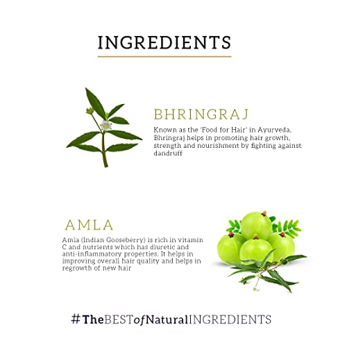 Khadi Natural Amla & Bhringraj Shampoo | Hair Cleanser for Nourishing Hair | Shampoo for Smooth & Soft Hair | SLS & Paraben Free | Suitable for All... - Image 5