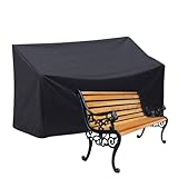 Acunny Terrassen Loveseat Abdeckhaube - Outdoor Sofa Schutz Wasserfest | Oxford Stoff Sitzbank Schutz Für Gartenmöbel Garten Sofa Sitzgruppe,Garten Sitzgarnitur Schonbezüge