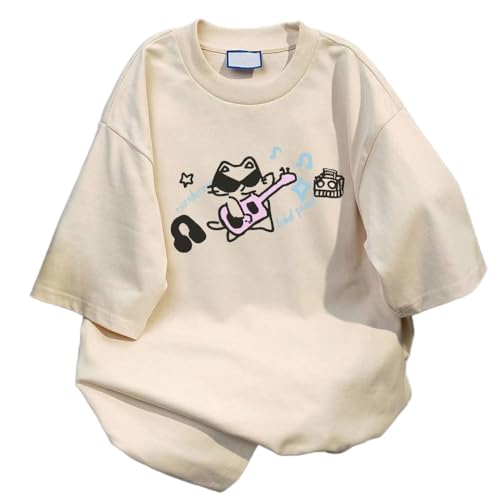 Y2K Grunge Clothes Emo Alt Baggy T-Shirt Teen Girls Preppy Vintage Tee Tops Oversized Graphic Harajuku Streetwear