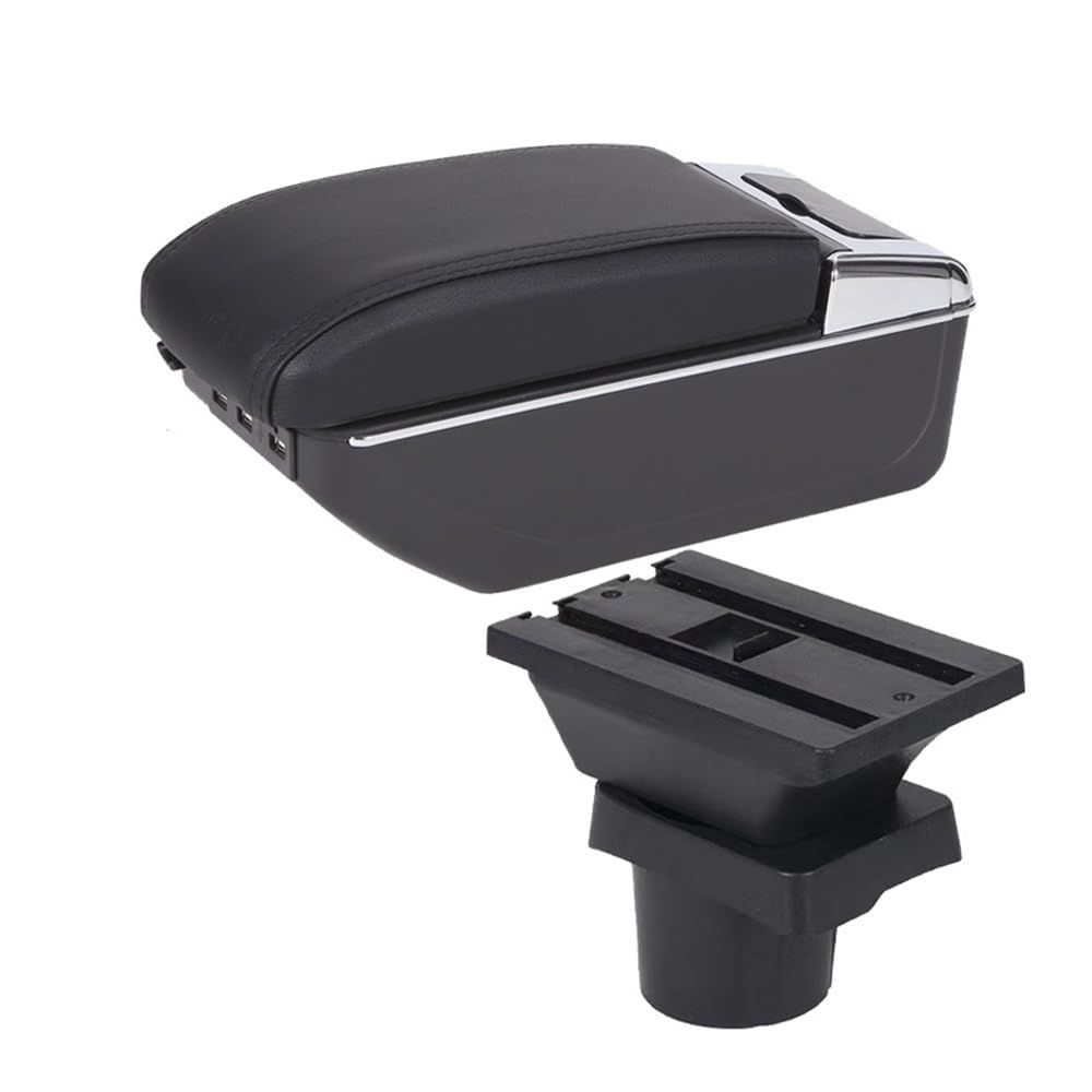 Aierdeyp B2 Black Line 7Usb Car Armrest Box For Vw For Up Car Armrest Box