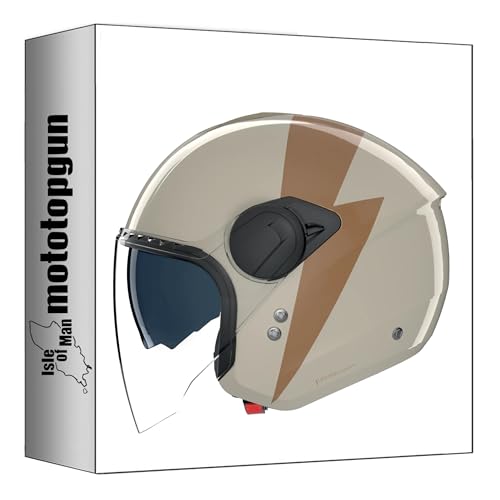 Casque moto jet Nolan N20-2 Visor Impeto 343 taille M jet scooter urban commuting