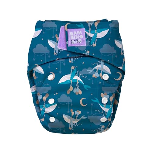 Bambino Mio, Revolutionäre Wiederverwendbare Windel, Hinweg Schweben - Nachhaltig, Öko-Tex, Waschbar, Baby und Kleinkind