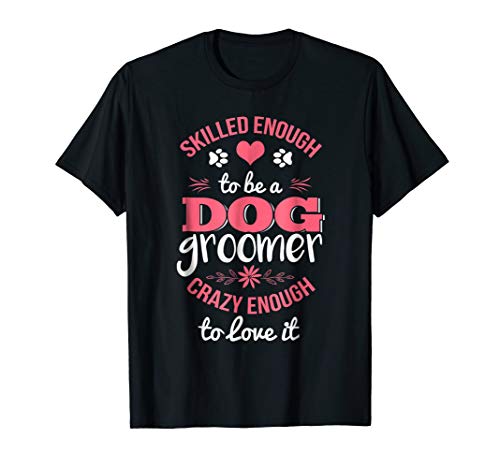 Cute dog groomer tshirt women dog grooming christmas gi…