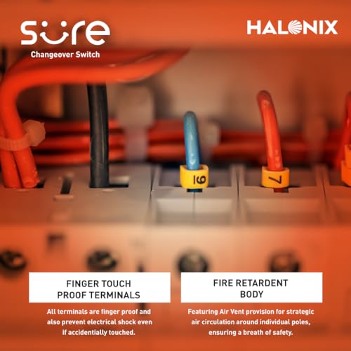Image of Halonix Sure ChangeOver 63A Double Pole