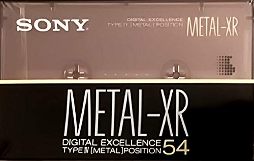 SONY ���^���e�[�v�@METAL-XR 54���@�n�C�|�W��3�{�̎��C�I���ێ��� MTL-XR54