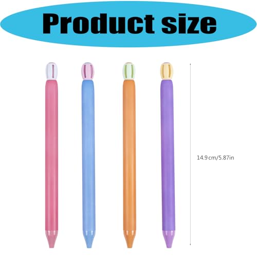 Bolígrafo retráctil gel 0.5 mm termocrómico 4 unidades miniatura 3