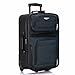 Travel Select Amsterdam Softside Expandable Luggage with Rolling Wheels, Navy, 21-Inch Carry-on