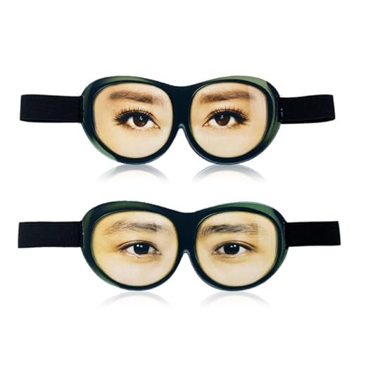 VIKSAUN 2 Pièces Masque de Nuit Masque de Sommeil Cache Yeux Oeil, Douce Masques de Sommeil Bandeau Masque Yeux Nuit Sommeil, bloque la lumière, réduit les yeux gonflés, Réglable (2 pcs)