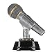 Decade Awards Silver Microphone Trophy - Celebrate Their Voice with This Mic Award for Announcer, DJ, Karaoke or Singing - Engraved Plate on Request (6 Inch Tall)