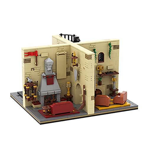 YHYL 1260 STÜCKE Technic Puzzle Spielzeug Harry Potter Gemeinsame Raum Modell Bausteine Kompatibel Mit Lego, MOC RC…