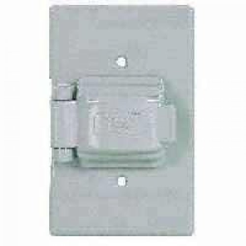 Cooper Wiring Devices 1g Nm Single Receptacle Cover