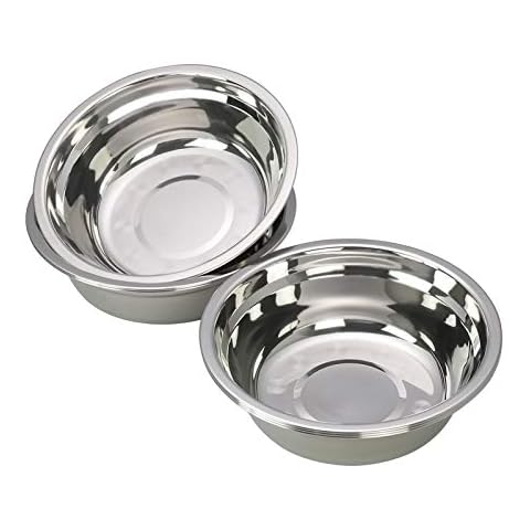 Waikhomes Deep Mixing Bowl, 6-Pack Serving Bowl Stainless Steel, Prep Bowls Cover
