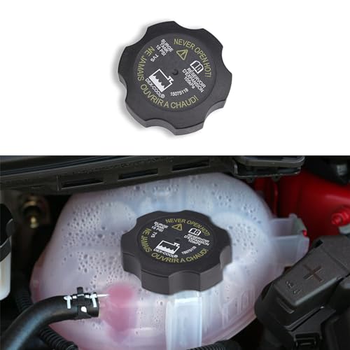 HEVLE Coolant Reservoir Cap, Automotive Radiator Cover Replaces OEM#15075118 for Old Radiator, Automotive Radiator Cover Car Accessories Compatible with Chevy Pontiac Buick GMC Cadillac Saturn