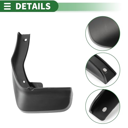 Image of Motoforti Mud Flaps Splash Guards Mud Guards for Honda Odyssey 2022-2024 W /Mount Accessories