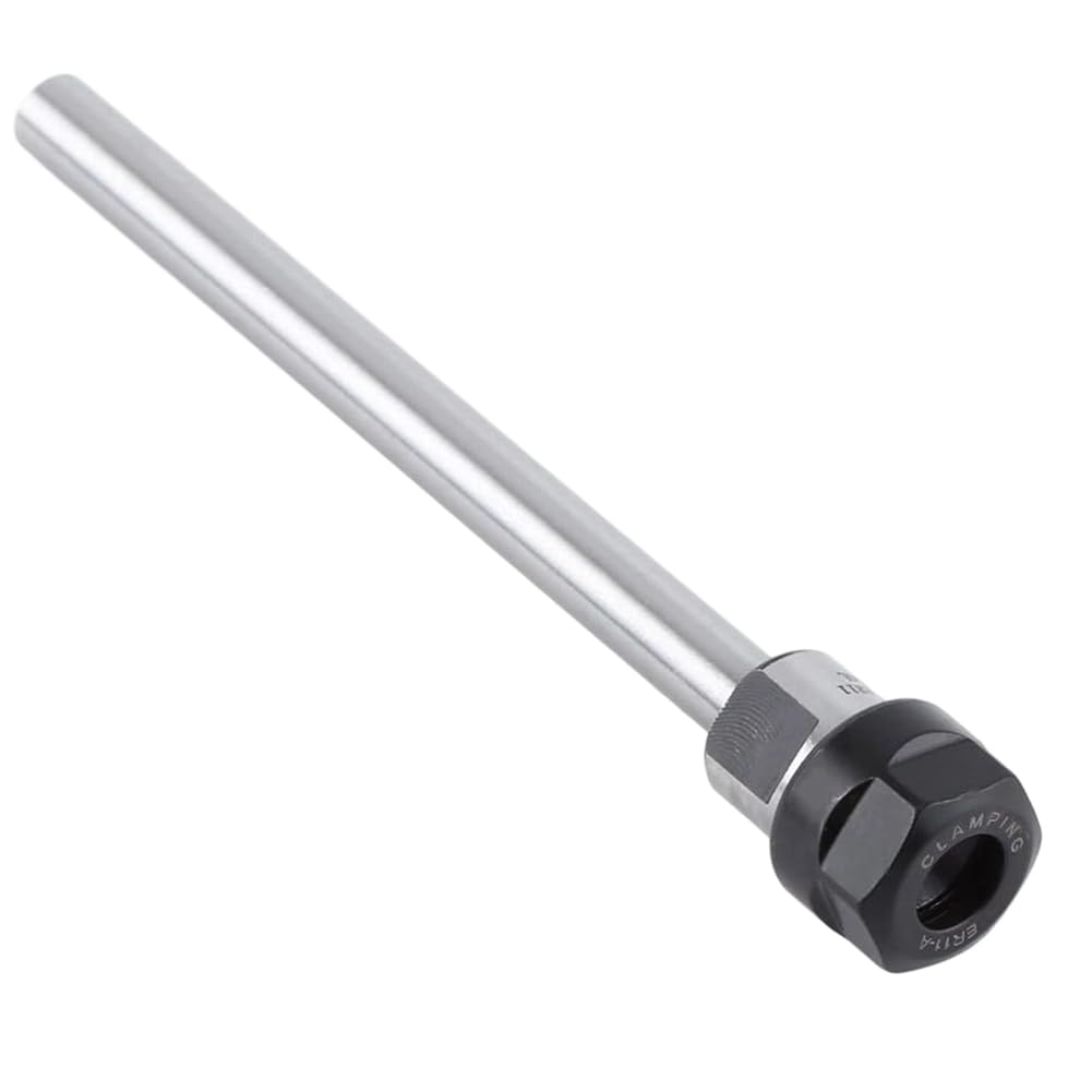 Ijsdnvjndx As Shown C8-Er11a-100L Chuck Holder With 8Mm Cylindrical Shank Collet Extension And Nut For Cnc Lathe And Milling Machine