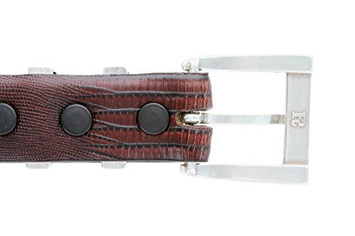 BS8640 / S5998_Genuine Full-Grain Cowhide Leather Designer Golf Dress Belt, 1-1/8"(30mm) Wide4