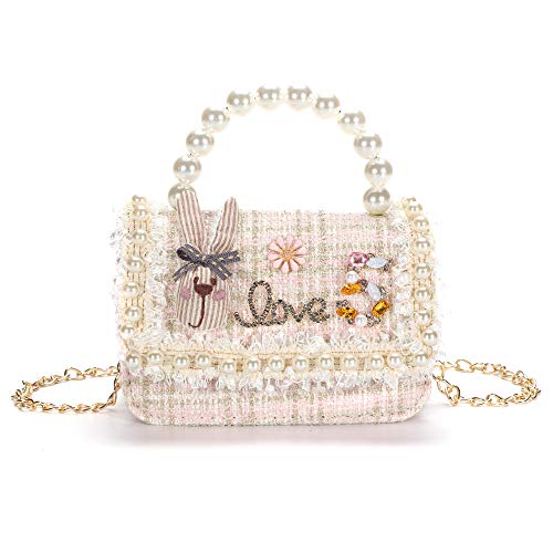 LIGUL Kinder-Schultertasche für kleine Mädchen, niedliche Schleife,...