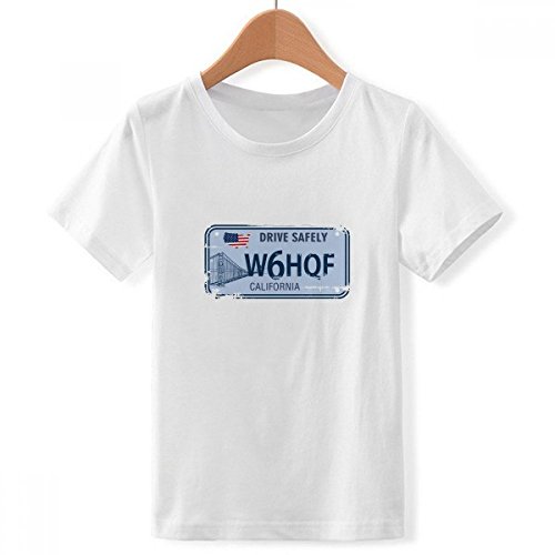 T-shirt garçon col ras du cou blanc pour un look décontracté au collège