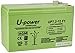 Master U-Power - Batteria al piombo AGM, 7,2 Ah, 12 V, Faston F1 4,8 mm, UP, MU-UP7.2-12F1