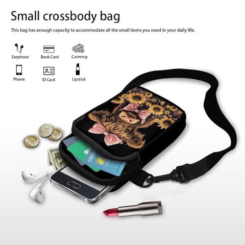 Image of Xpyiqun Small Crossbody Bag Women Phone Purses Sling Shoulder Handbag Cross Body Pouch Wallet Bags