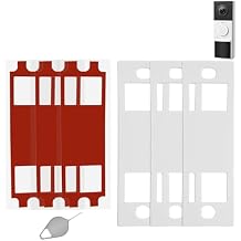 Adhesive Video Doorbell Tape Mount Compatible with TP-Link Tapo Smart Video Doorbell Camera D210/D225,Doorbell Replacement Tape for Apartment,No Drilling No Damaging Wall